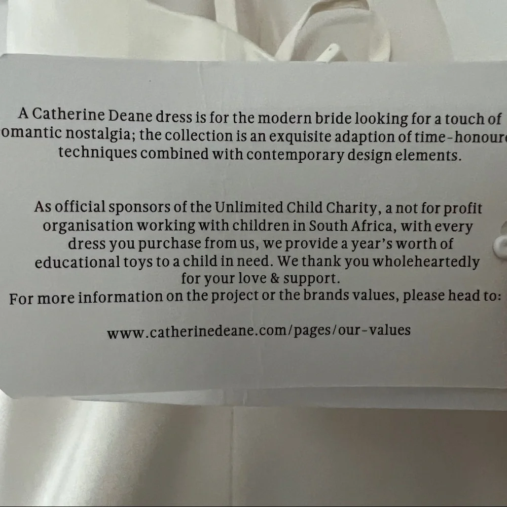 Catherine Deane bridal bodysuit - Picture 4 of 6